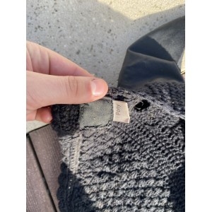 Bonnet de concours noir poney