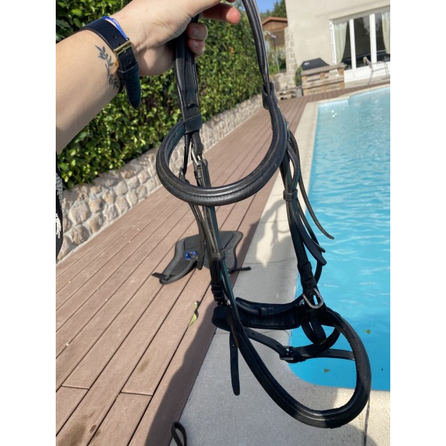 Bridon privilège équitation noir