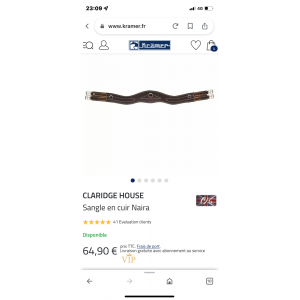 Sangle en cuir 140 a vendre prix à débattre