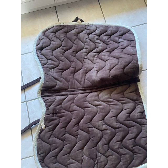 Tapis équithème marron