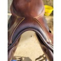 Selle monoquartier childeric 17 marron