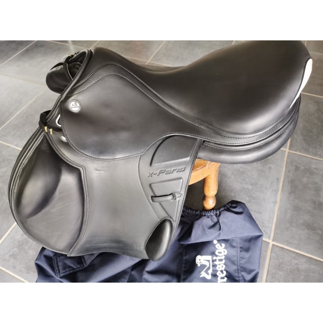 SELLE PRESTIGE X PARIS CROSS 17’ arçon X Technology  état neuf fabriquée en août 2020