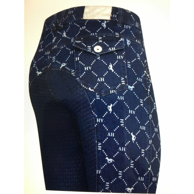 Pantalon equitation femme HV polo Denim