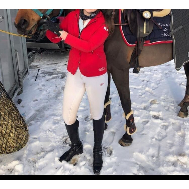 Veste animo waterproof rouge