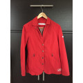 Veste animo waterproof rouge