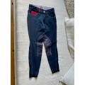 Pantalon d’équitation SARM Hippique, Bleu Marine, taille 8 ans