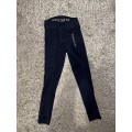 Pantalon d’équitation Equithème Pull-on Lola, taille 10 ans, denim (bleu marine)