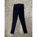 Pantalon d’équitation Equithème Pull-on Lola, taille 10 ans, denim (bleu marine)