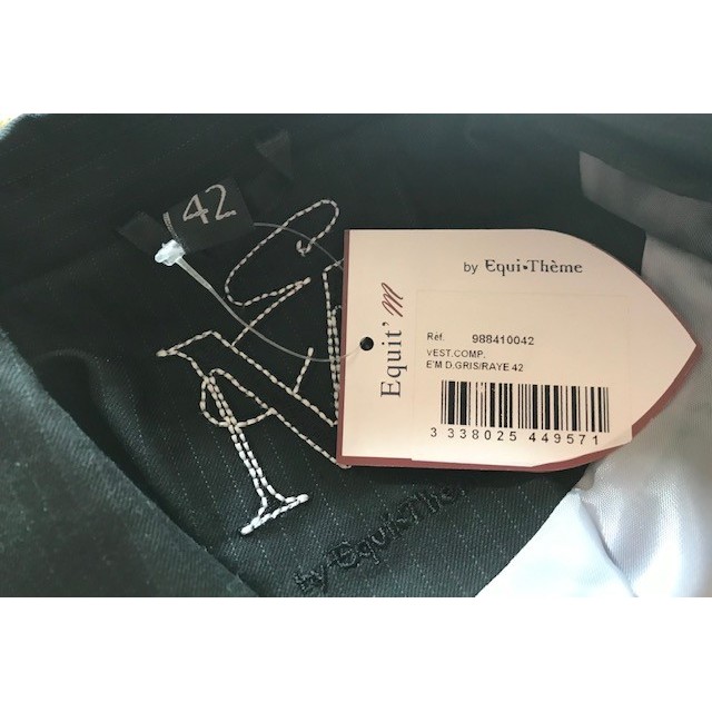 Veste concours Equitheme neuve 42