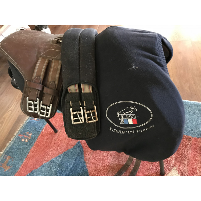 Selle 17 pouces Hervé godignon marron