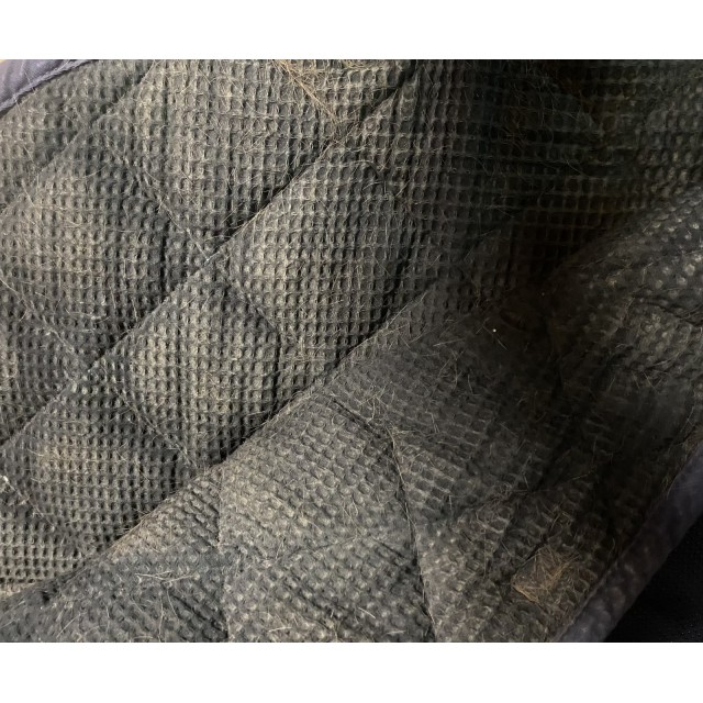 Tapis bleu taille cheval