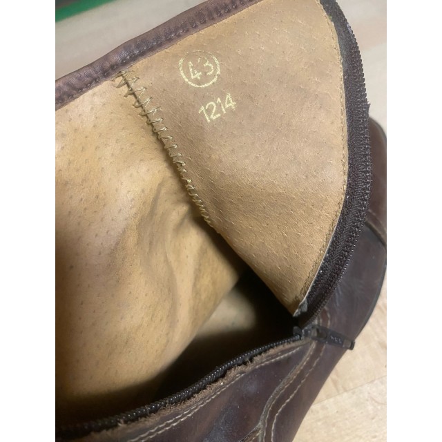 Boots cuir marron v Equi confort