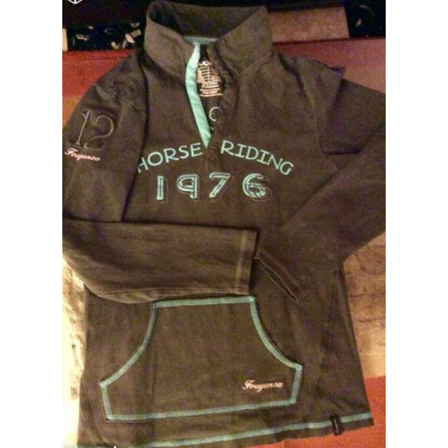 T-shirt d'équitation taille grand 10 ans