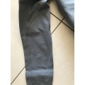 Pantalon taille convertible gris 38