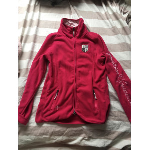 Gilet sweat polaire rose Felix Buhler