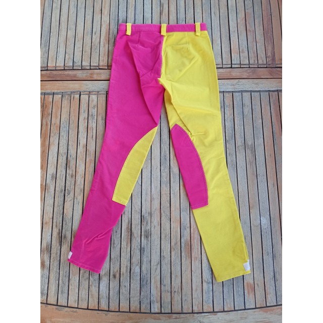 Pantalon rose et jaune SAFI