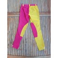 Pantalon rose et jaune SAFI