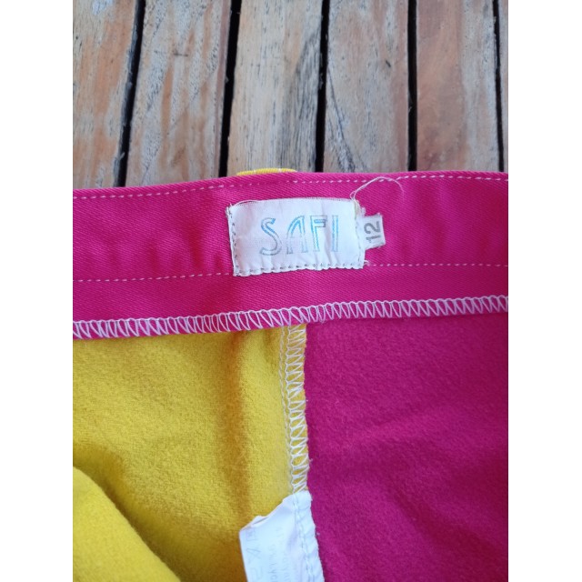 Pantalon rose et jaune SAFI
