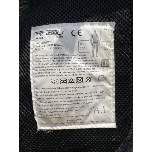 Air bag Privilege equitation en bon etat !