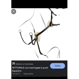 Collier de chasse avec mouton Equestro