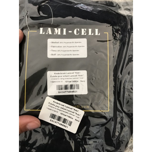 Pantalon enfant lami cell marine