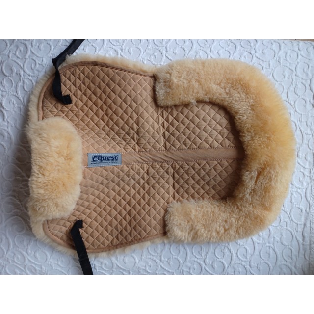 Amortisseur de dos en mouton véritable NEUF
