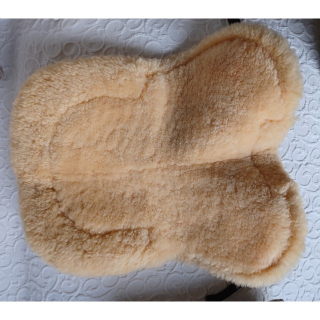 Amortisseur de dos en mouton véritable NEUF