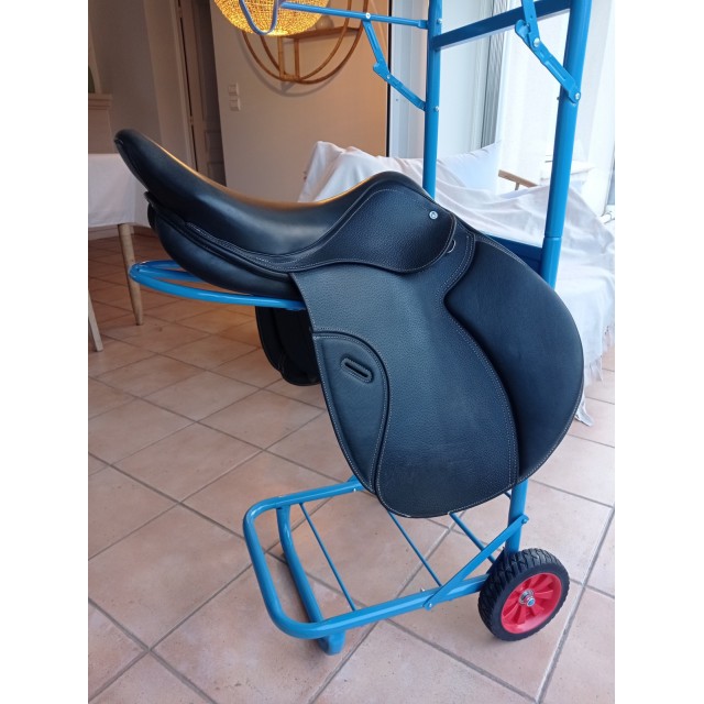 Selle cuir polyvalente