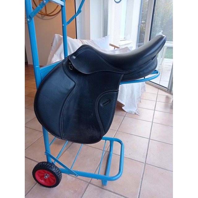 Selle cuir polyvalente