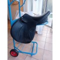 Selle cuir polyvalente