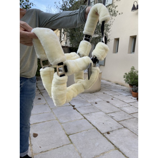 Licol fourrure synthétique