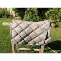 Tapis mixte Equitheme gris