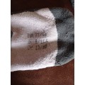 Chaussettes noir et rose