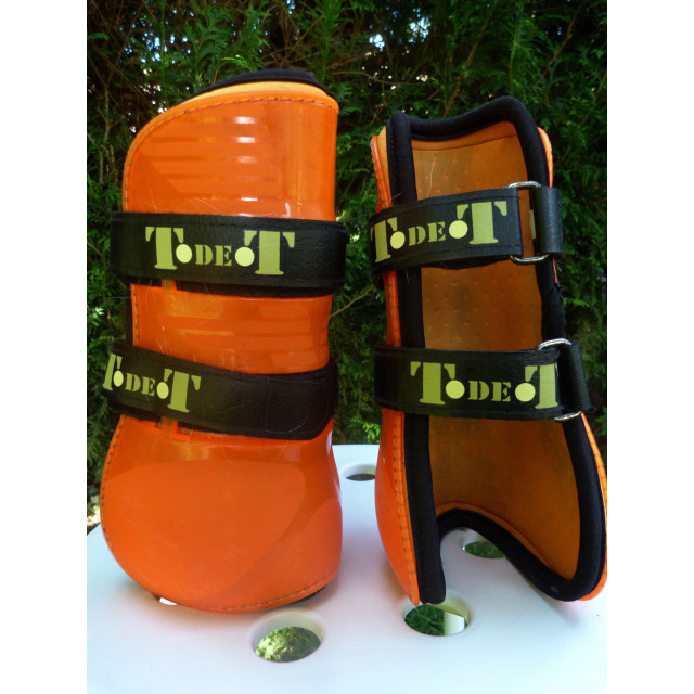 Guêtres orange T de T