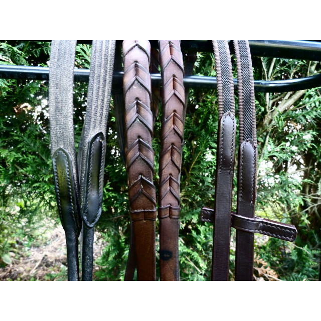 Idéal club - Lot de 3 paires de rênes