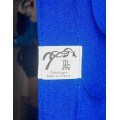 Tapis Pénélope Leprevost coupé sport bleu
