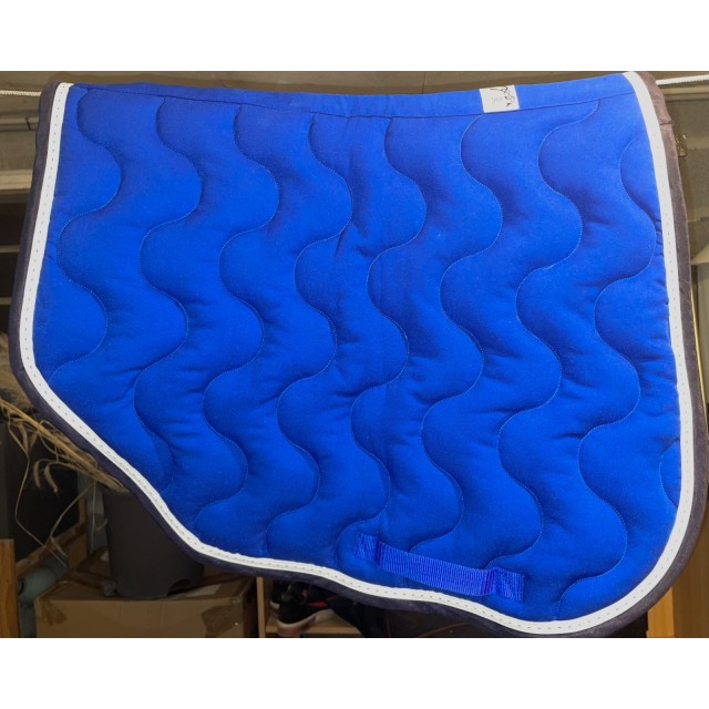 Tapis Pénélope Leprevost coupé sport bleu
