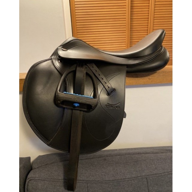 Selle mixte Tekna  (avec étriers et étrivières)