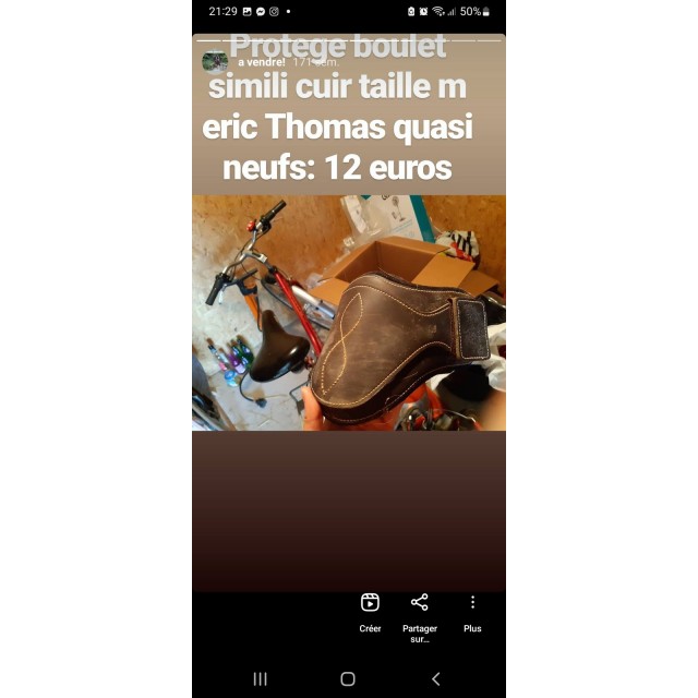 Tapis de selle bombe et protege boulets