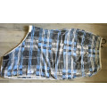 Chemise polaire bleue et grise
