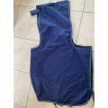 Couvre-reins BR polaire et imperméable bleu marine taille cheval