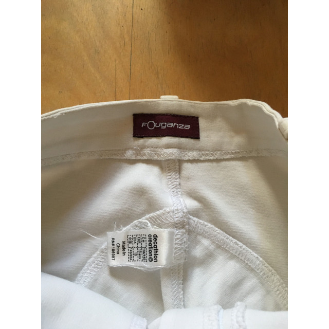 Pantalon blanc fouganza