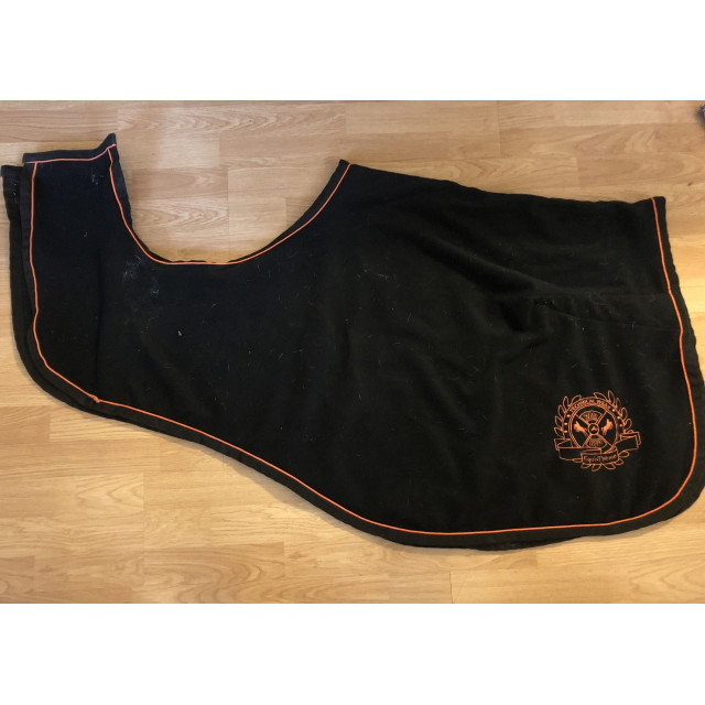 Couvre rein equitheme orange et noir