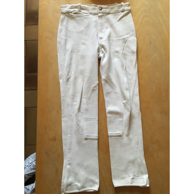 Pantalon blanc fouganza