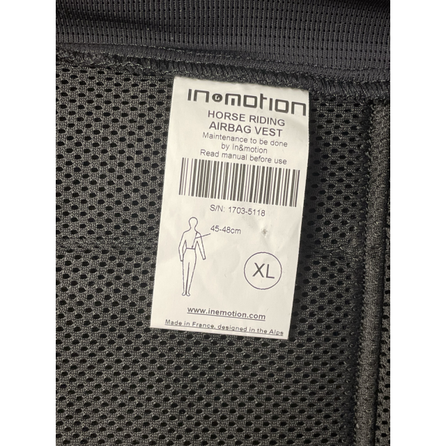 Gilet Airbag Horse Pilot NEUF XL