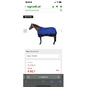 Couverture d’extérieur 300g - 145cm