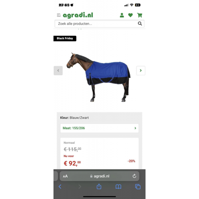 Couverture d’extérieur 300g - 145cm