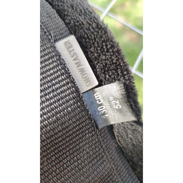 Sangle avec moumoute synthétique