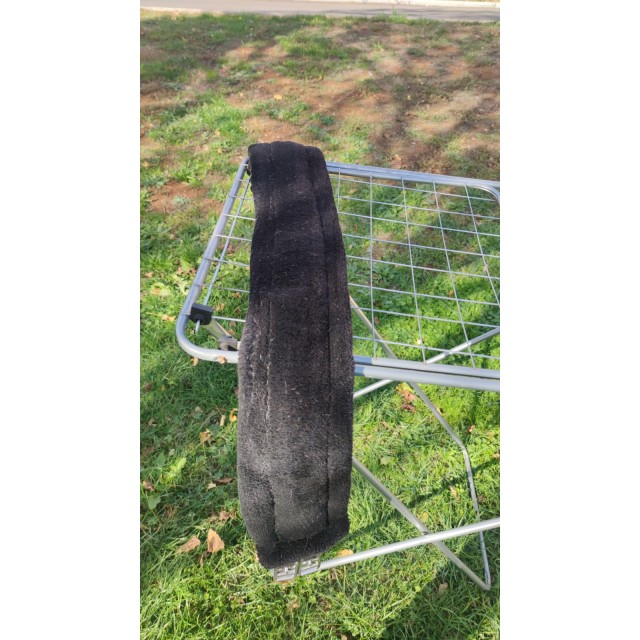 Sangle avec moumoute synthétique