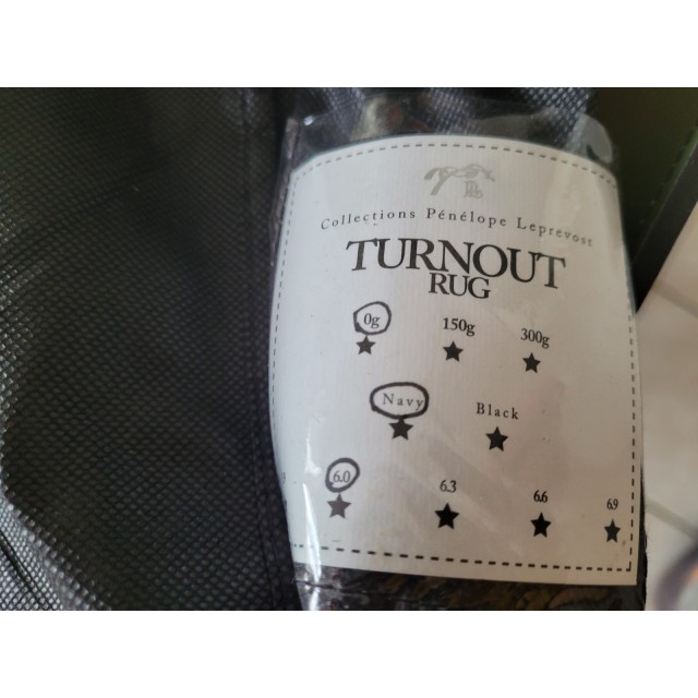 couverture imperméable bleue  0g t130 Pénélope